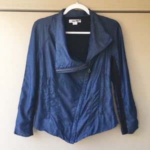 Helmut Lang Asymmetrical Tencel Jacket